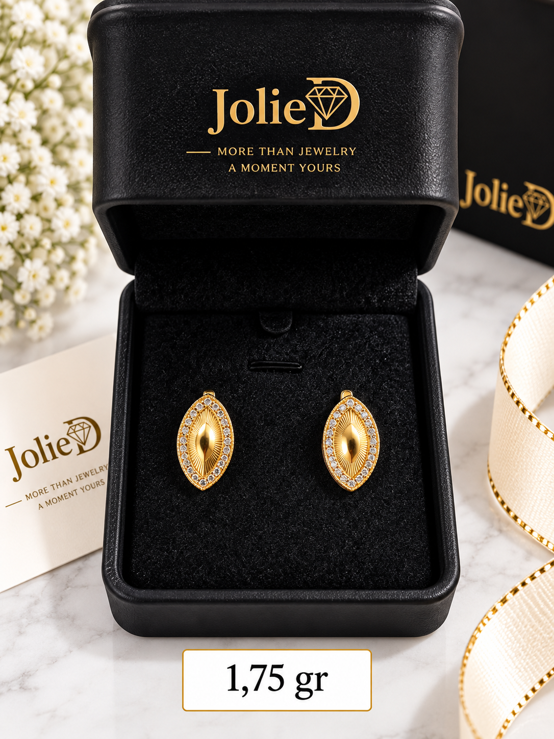 Cercei JolieD din Aur 14K (585) – 1,75 g